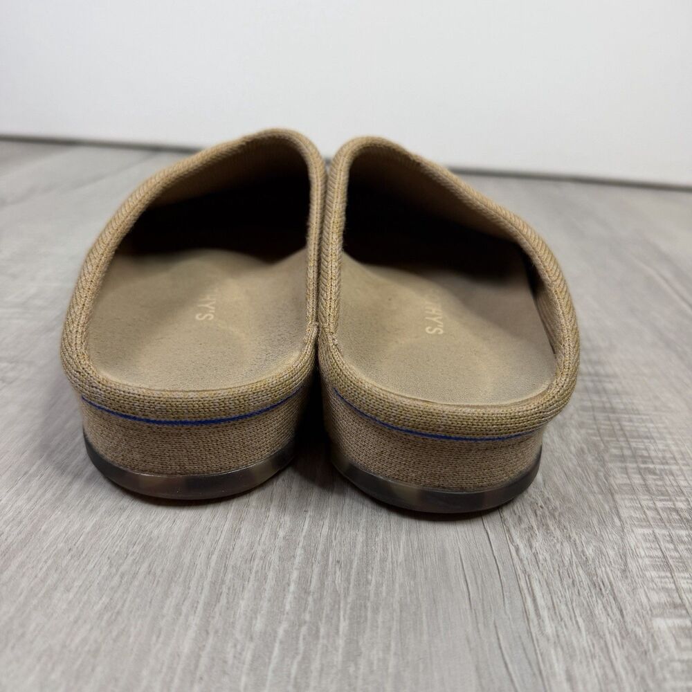 Rothy's The Casual Clog Brown Tan Mules Size 10 Womens Excellent With Box Cozy K - Picture 6 of 16